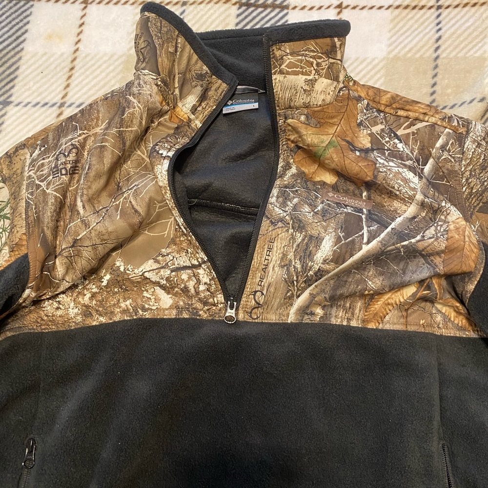 Men's Camouflage Columbia  Jacket